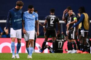 Hasil Liga Champions Manchester City vs Lyon : Mengejutkan, Lyon Kandaskan Man City Skor 3-1