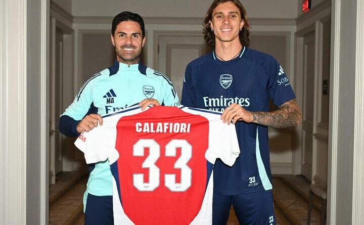 Riccardo Calafiori. Arsenal