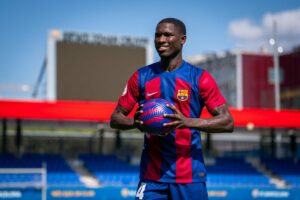 Mamadou Mbacke menandatangani kontrak permanen selama 2 tahun dengan Barcelona dari klub asalnya LAFC