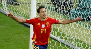 Striker pekerja keras Mikel Oyarzabal muncul sebagai pahlawan bagi Spanyol di final Euro 2024