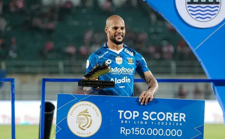 David da Silva Menuju Rekor 100 Gol di Liga Indonesia