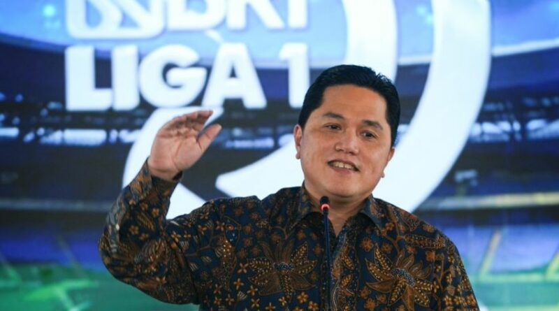 Erick Thohir Ingin Naikkan Level BRI Liga 1 di Asia dan ASEAN