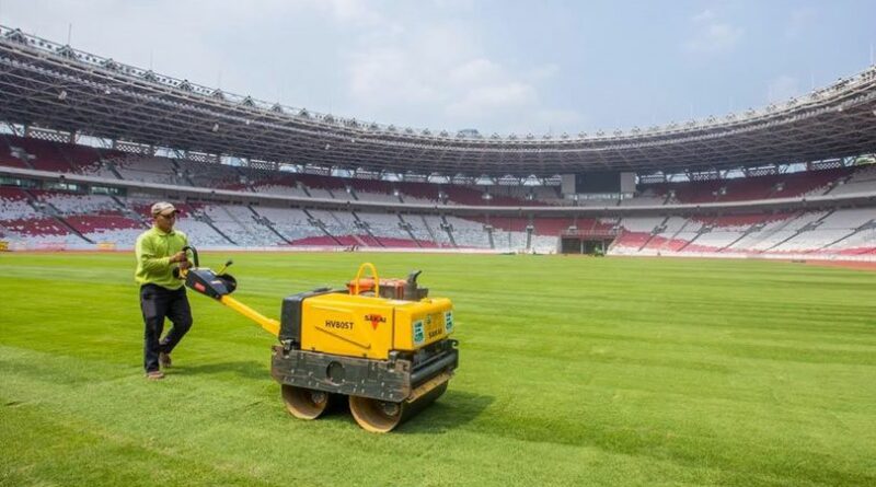 Kondisi Terkini Lapangan SUGBK untuk Timnas Indonesia vs Australia di Laga Kualifikasi Piala Dunia Putaran 3 Zona Asia