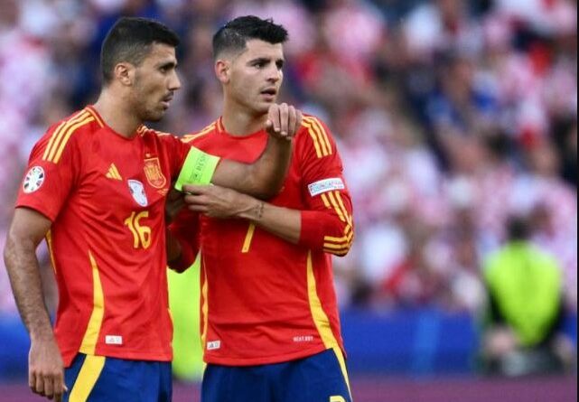 Alvaro Morata. Rodri