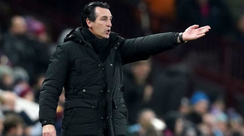 Unai Emery. Aston Villa