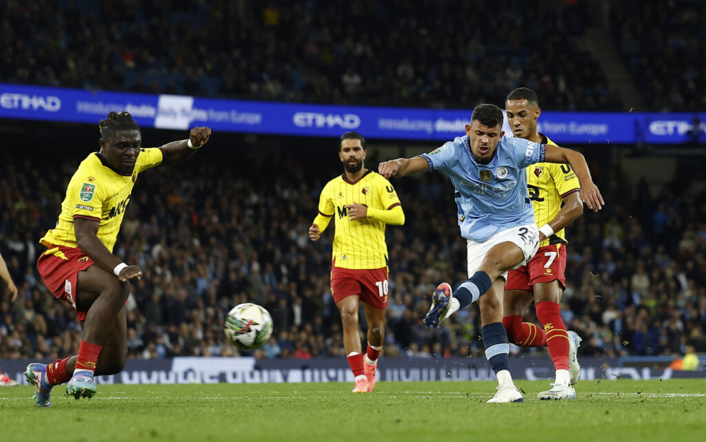 Manchester City. Watford