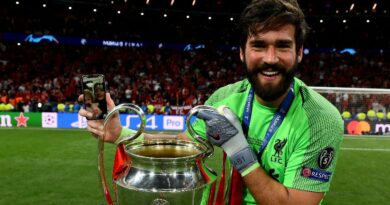 Alisson Becker. Liverpool