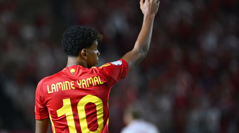 Lamine Yamal. Spanyol