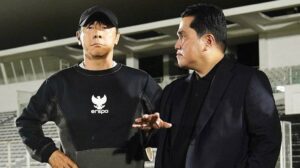 Erik Thohir Minta Shin Tae-yong Bawa Timnas Indonesia Masuk 4 Besar Kualifikasi Piala Dunia 2026 Zona Asia