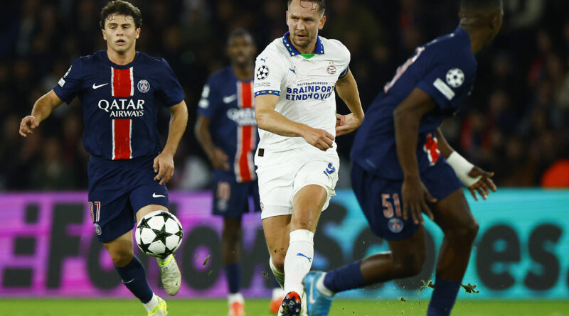 Paris St-Germain. PSV Eindhoven