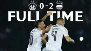 Hasil BRI Liga 1: Persib Bandung Curi 3 Poin di Markas Persik Kediri, Skor 2-0