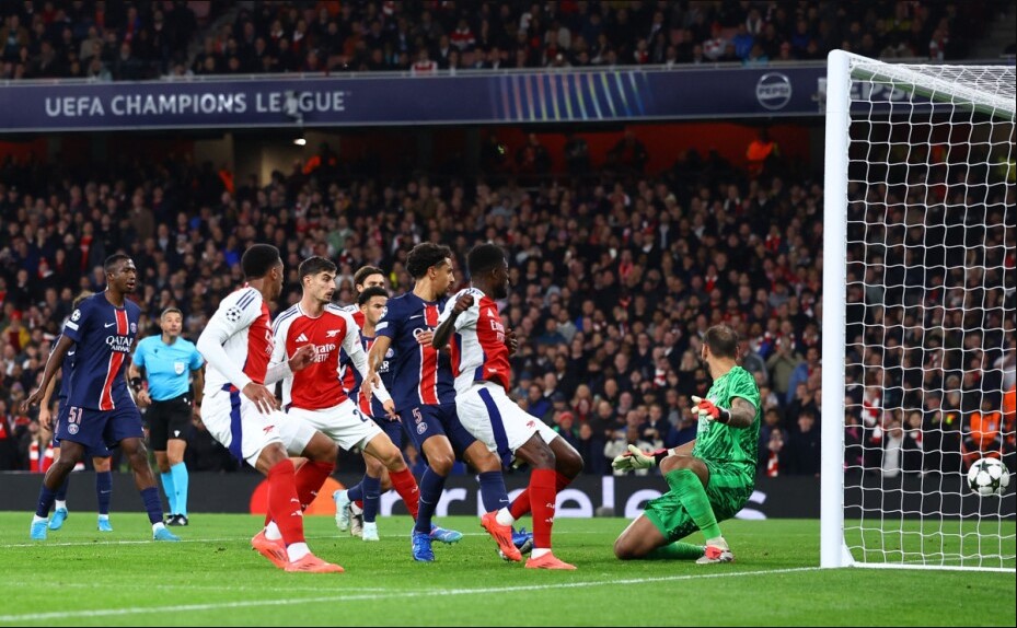 Arsenal. Paris St-Germain