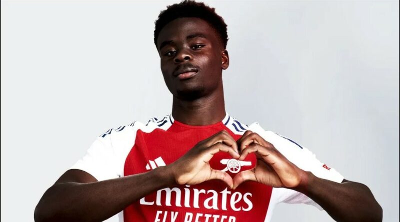 Bukayo Saka. Arsenal